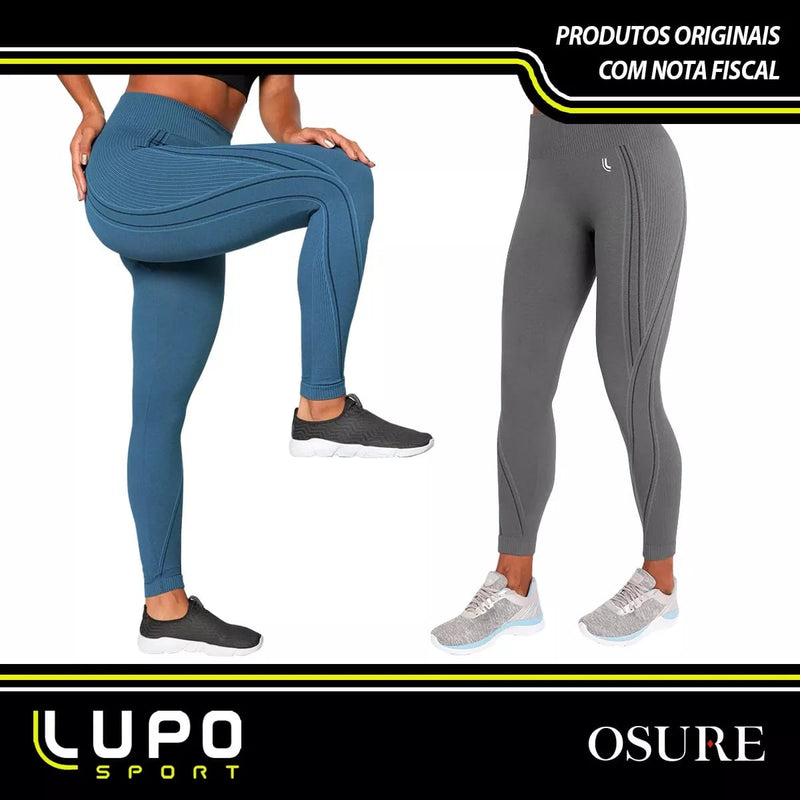 Legging Lupo Sport High Azul - Compre Agora, legging lupo 